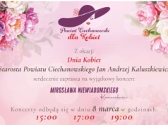 Koncert z okazji Dnia Kobiet w Ciechanowie. Trzeba odebrać darmowe wejściówki
