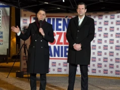 Miało być po amerykańsku, skończyło się awanturą. Burza wokół spotkania z politykami PiS