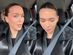 W takim humorze Kubicka była przed rozprawą. Po zakończeniu już dodała pierwszą relację