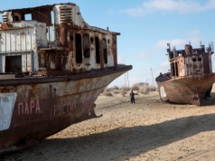 Morze Aralskie się odradza. Eksperci z Kazachstanu: Poziom wody w górę