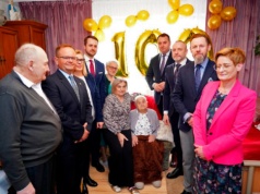 Setne urodziny pani Ireny Czyżyckiej z Gwoźdźca