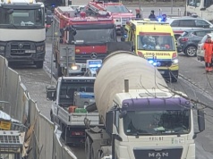 Atak padaczki w wykopie. Strażacy interweniowali na budowie przy ul. Kraszewskiego