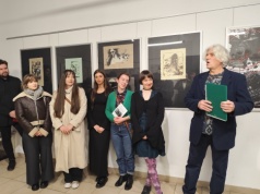 Artyści z cieszyńskiej uczelni na ścianach muzeum przy ul. Głębokiej