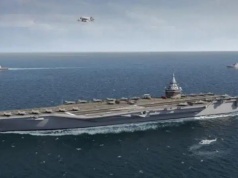 Francuski atomowy lotniskowiec dotarł do Szwecji