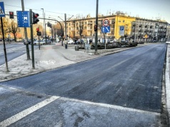 Szybki remont przy rondzie Matecznego zakończony. ZDMK: nowa nawierzchnia gotowa, do wykonania oznakowanie