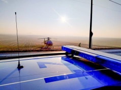 Potrącenie rowerzysty na ulicy Hulczyńskiej. Na miejscu lądował śmigłowiec LPR