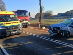 Z ostatniej chwili! Dwie osoby ranne w wypadku. Trwają działania służb