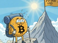 Bitcoin o krok od 70 000 USD – ale to nie on kradnie show