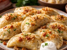 Pierogi zbójnickie jak z dobrej karczmy. Aromatyczne, sycące i obłędnie pyszne - zrobisz je łatwo w domu
