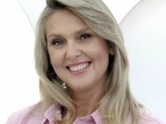 Wiosenna stylizacja Ewy Wachowicz. Do twarzy jej w tym kolorze