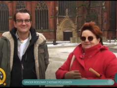 Tomasz Kot wraz mamą oprowadzali po Legnicy ekipę Dzień Dobry TVN