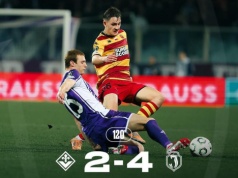 Liga Konferencji UEFA. Hat trick Mazurka. Jagiellonia Białystok wygrała z Fiorentiną. Odpadła z rozgrywek