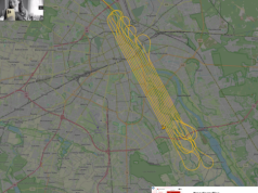 Nad Warszawą lata nietypowy samolot i będzie tak latał aż do rana