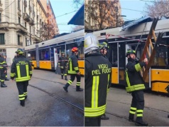 Wypadek tramwaju w Mediolanie. Jedna osoba nie żyje, ponad 20 osób rannych