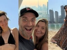 Joanna Koroniewska i Maciej Dowbor wspominają wakacje w Dubaju, a fani komplementują aktorkę: "Nogi marzenie"(ZDJĘCIA)