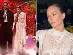 Natalia Szroeder w białej koronce na jubileuszu Zakopower. Ściągnęła na siebie oczy wszystkich