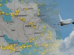 Puste plamy na lotniczej mapie. Tak zmieniano trasy na Bliskim Wchodzie