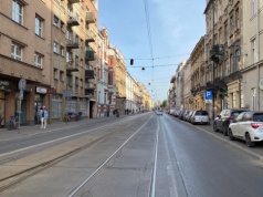 Ulica Starowiślna po przebudowie będzie jednokierunkowa. Przeciwnicy tego rozwiązania jeszcze walczą o ruch dwukierunkowy