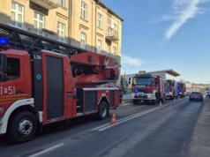 Akcja służb przy ul. Legionów w Kaliszu