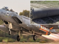 Izraelskie F-15 i pociski Blue Sparrow w pierwszej fali ataku na Iran