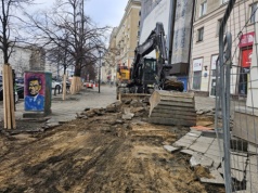 Twarda bez połączenia z Aleją Jana Pawła II. Budowa drogi dla rowerów