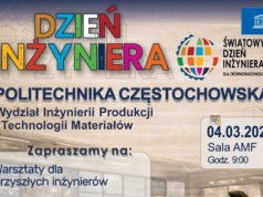 4 marca Politechnika Częstochowska zaprasza na obchody Światowego Dnia Inżyniera