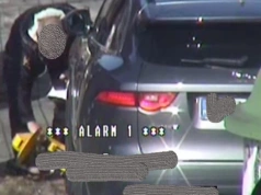 Sam zdjął blokadę z koła, którą założyli mu wcześniej strażnicy miejscy