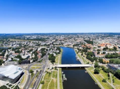 Remont Mostu Grunwaldzkiego z opóźnieniem. Chodnik nadal zamknięty, miasto tłumaczy się zimą