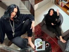 Szklana antresola i zachwycający widok zza okna. Tak wygląda dom Kayah we Włoszech