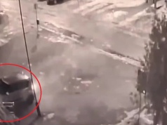 Co on zrobił? Groźny incydent przed komendą policji