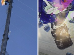 Dramatyczna akcja ratunkowa. Pasażerowie balonu utknęli na 280 metrach