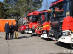 Nowe wozy, ładowarka i koparka! Strażacy z Komendy Miejskiej PSP w Jastrzębiu-Zdroju na naradzie rocznej