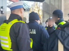Protest pod siedzibą Zarządu Lokali Miejskich. Interweniowała policja