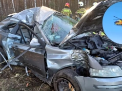 Młoda kobieta ciężko ranna w wypadku. Lądował śmigłowiec LPR