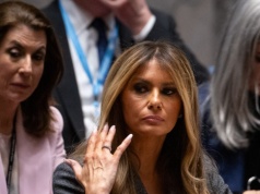 Melania Trump w centrum uwagę. Wzrok przyciągnął jeden hitowy szczegół