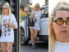 Prawie 40-letnia Amanda Bynes odsłania odchudzoną sylwetkę w ultrakrótkich szortach, wywijając torebką za 25 tysięcy (ZDJĘCIA)