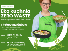 „Eko kuchnia zero waste” Katarzyny Gubały ponownie w Ostrowcu