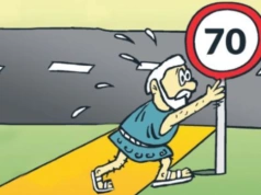 Radny gminy Siedlce o znaku „70” w Białkach: „Może go przetoczyć?”.