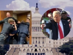 Weteran marines protestuje: „Nikt nie chce walczyć za Izrael”. Służby siłą wyprowadziły go z Senatu