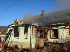 Z ostatniej chwili: Wilkowice: Pożar jednorodzinnego domu – foto