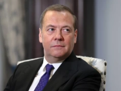 Miedwiediew znów kpi z Trumpa. "Orwell miał rację"