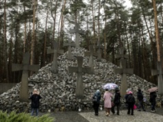 W Bykowni polska delegacja oddała hołd ofiarom zbrodni katyńskiej