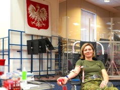 Strażnicy granicy ratują życie. Funkcjonariusze z Nowego Sącza oddali ponad 160 litrów krwi