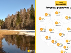 Słoneczna pogoda zdominuje dziś Polskę. Będzie jednak mały wyjątek