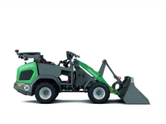 Ładowarka Kramer w wersji cabrio ze składanym dachem? Manewrowanie znacznie prostsze