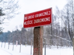 Agresywny 30-latek zatrzymany przy granicy. Groził funkcjonariuszom SG