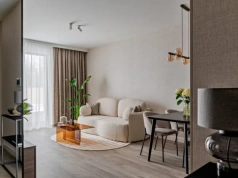 Niewielkie mieszkanie zachwyca spokojem i detalami. Architekci pokazują, jak projektuje się wnętrza