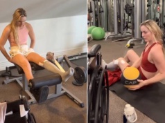 Pierwsze takie nagranie Vonn po makabrycznym upadku na igrzyskach