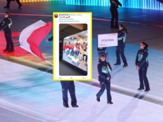 Polacy zbojkotowali ceremonię otwarcia. W telewizji i tak ich pokazano