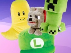 Promocja na maskotki Minecraft i Super Mario w Media Expert. Mario Kart Banana za 39 zł!